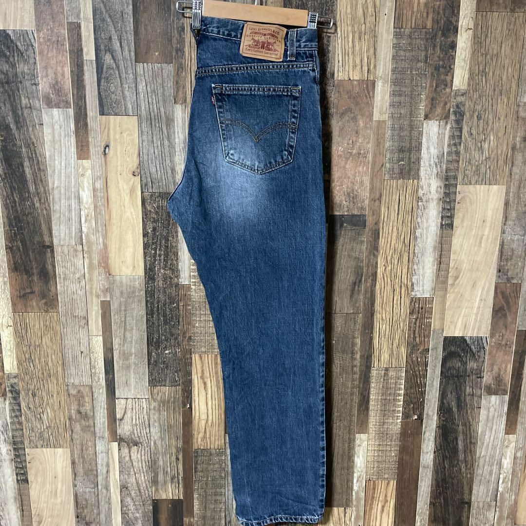 Levi's(リーバイス)のリーバイス メンズ デニム ロゴ ブルー L パンツ USA古着 90s メンズのパンツ(デニム/ジーンズ)の商品写真