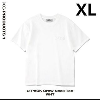 エックスジー(xg)の新品　XG　Tシャツ　XL　白　公式グッズ(アイドルグッズ)