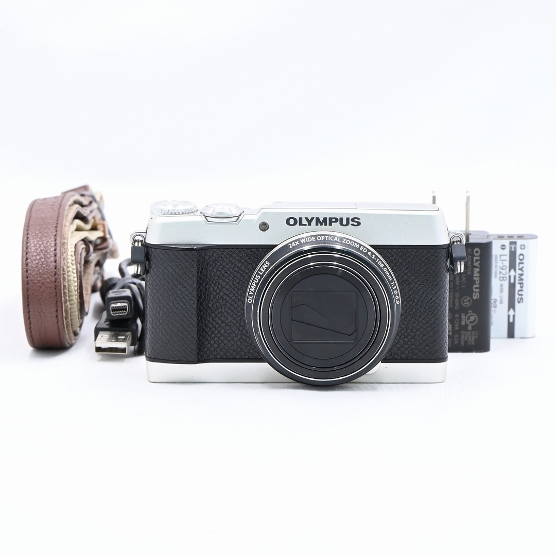 OLYMPUS(オリンパス)のOLYMPUS STYLUS SH-3 シルバー スマホ/家電/カメラのカメラ(コンパクトデジタルカメラ)の商品写真