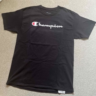 チャンピオン(Champion)のChampion 半袖Tシャツ ビッグロゴ 黒 サイズXL(Tシャツ/カットソー(半袖/袖なし))