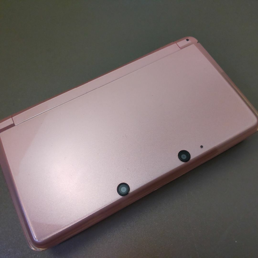 ニンテンドー3DS(ニンテンドー3DS)の安心の整備済み！◆任天堂3DS 中古本体◆ミスティピンク◆86 エンタメ/ホビーのゲームソフト/ゲーム機本体(携帯用ゲーム機本体)の商品写真