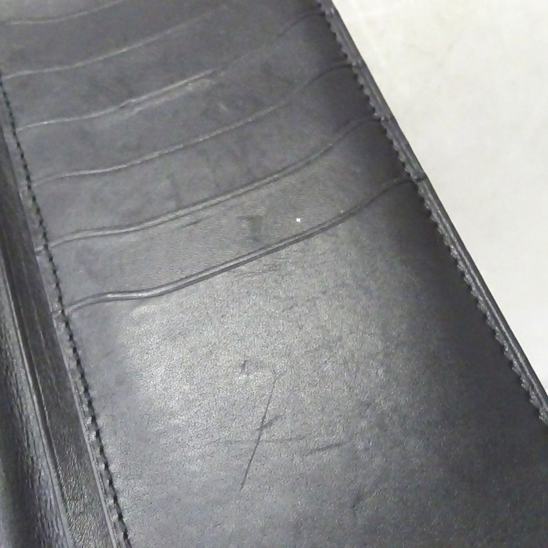 Berluti(ベルルッティ)のベルルッティ 長財布 二つ折り カリグラフィ サンタル ブラック Ft604122 中古 メンズのファッション小物(長財布)の商品写真