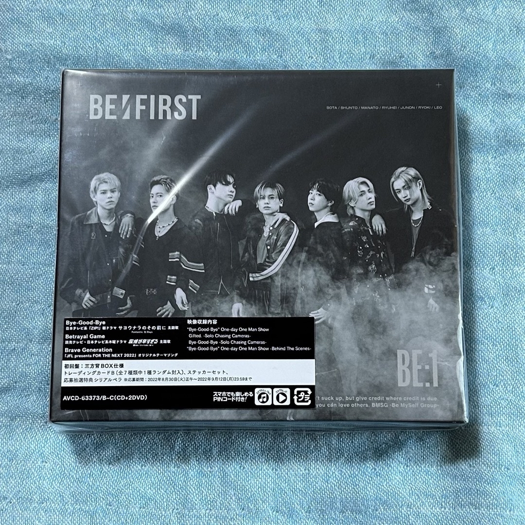 新品未開封　be first BE:1  アルバム　LIVE盤　CD  DVD エンタメ/ホビーのDVD/ブルーレイ(ミュージック)の商品写真