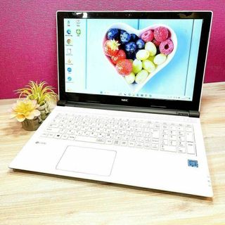 エヌイーシー(NEC)のWindows11✨すぐ使えるノートパソコン✨大容量1TB✨カメラ✨学生や初心者(ノートPC)