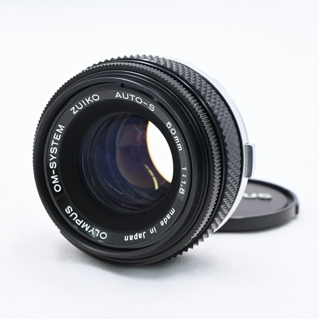 OLYMPUS(オリンパス)のOLYMPUS ZUIKO AUTO-S 50mm F1.8 スマホ/家電/カメラのカメラ(レンズ(単焦点))の商品写真