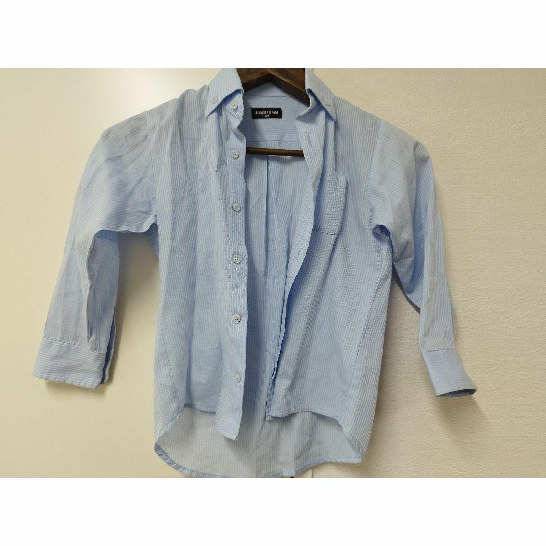 キッズ　長袖ワイシャツ　120cm 靴下付き キッズ/ベビー/マタニティのキッズ服男の子用(90cm~)(ブラウス)の商品写真