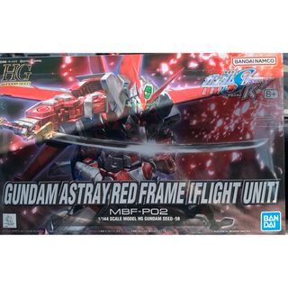 バンダイ(BANDAI)のバンダイスピリッツ HG 1/144 ガンダムアストレイレッドフレーム フライト(模型/プラモデル)