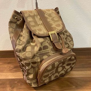 バーバリー(BURBERRY)の希少【美品】Burberry バーバリー リュック モノグラム ホースロゴ 総柄(リュック/バックパック)