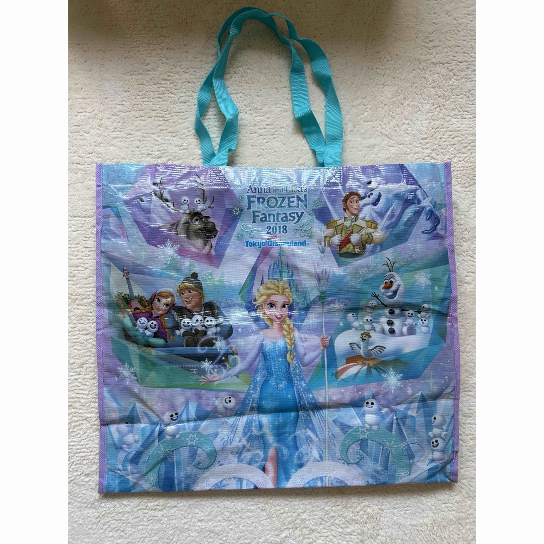 Disney(ディズニー)のディズニー　ショッピングバッグ　アナ雪 レディースのバッグ(ショップ袋)の商品写真