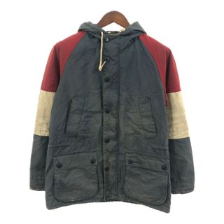 バーブァー(Barbour)の2000年代～ Barbour バブアー BEAUSCN オイルドジャケット アウター 防寒 ブラック (メンズ M) 中古 古着 P7409(その他)