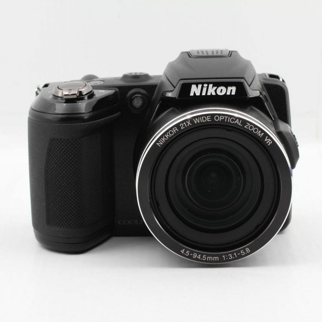 Nikon(ニコン)の★美品★ Nikon ニコン COOLPIX L120 ブラック スマホ/家電/カメラのカメラ(コンパクトデジタルカメラ)の商品写真