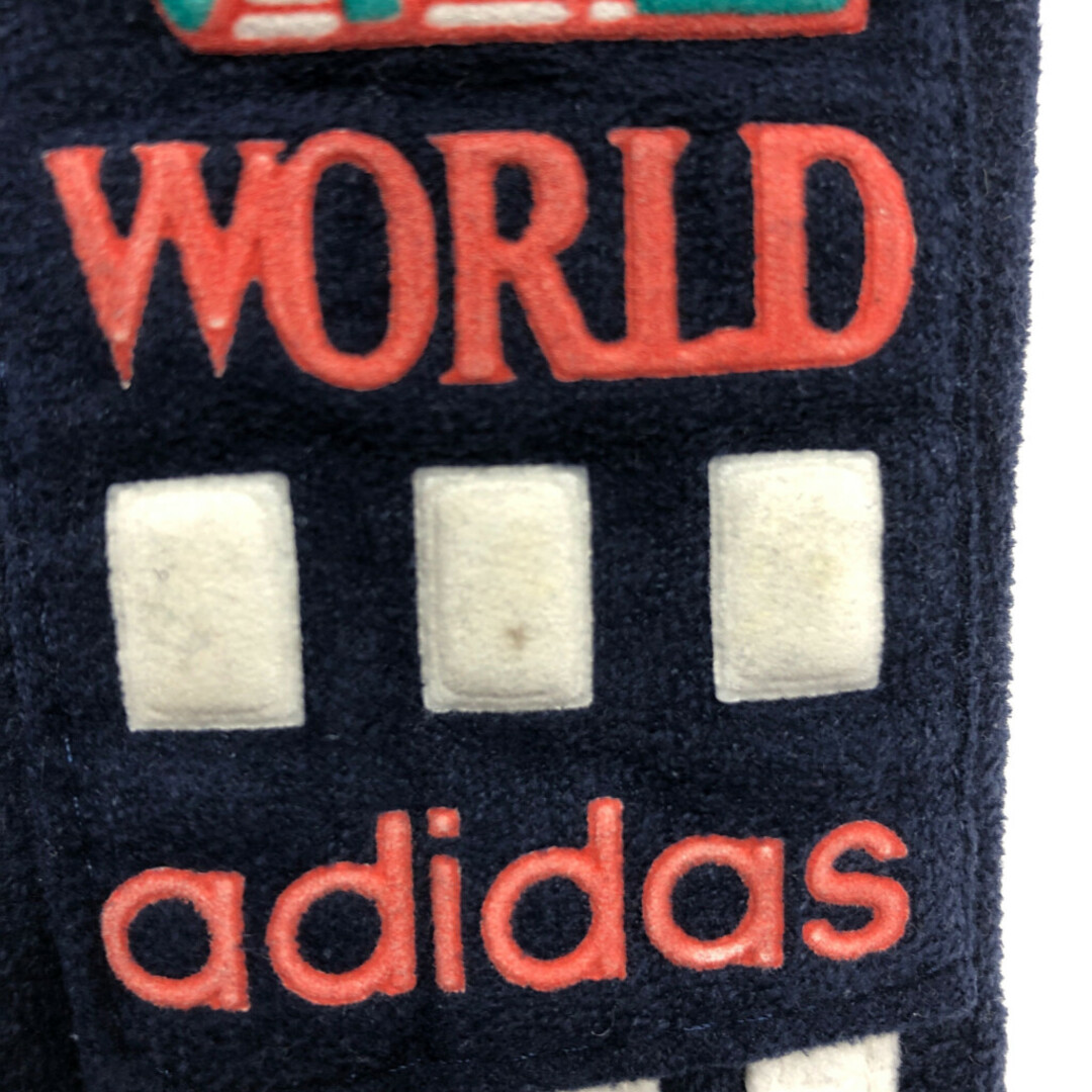 adidas(アディダス)の80年代 フランス製 adidas アディダス トラックジャケット アウター スポーツ ユーロ ネイビー (メンズ S) 中古 古着 P7869 メンズのジャケット/アウター(その他)の商品写真