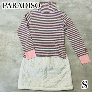 パラディーゾ(Paradiso)の【セット】パラディーゾ　レディース　ゴルフ　Sサイズ 長袖　スカート(ウエア)