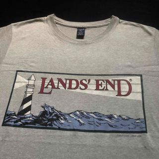 ランズエンド(LANDS’END)の90s 1994 LANDS' END プリントtシャツ ランズエンド 激レア(Tシャツ/カットソー(半袖/袖なし))