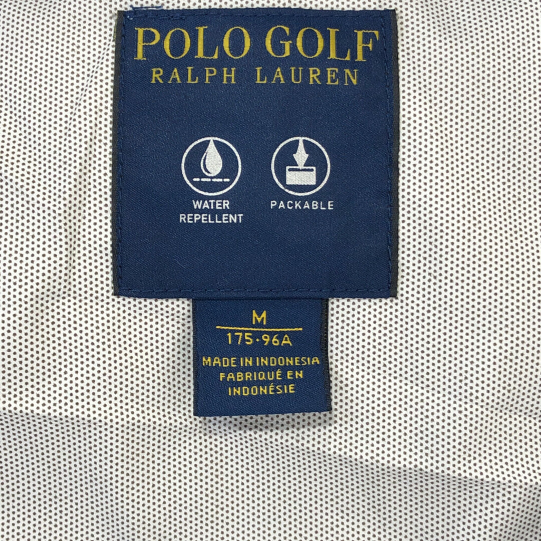 新品タグ付き 2000年代～ POLO GOLF ポロゴルフ ウィンドブレーカー ジャケット アウター ホワイト (メンズ M) 中古 古着 P8773 メンズのジャケット/アウター(その他)の商品写真