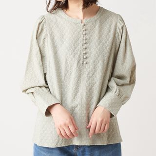 ナチュラルクチュール(natural couture)のナチュラルクチュール　マーガレットレース2wayトップス　ブラウス(シャツ/ブラウス(長袖/七分))