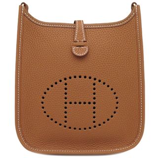 エルメス(Hermes)のエルメス HERMES ショルダーバッグ エヴリンTPM トリヨンクレマンス ゴールド ゴールド金具 新品 未使用 茶  B刻印（2023年製） 【箱】【中古】(ショルダーバッグ)