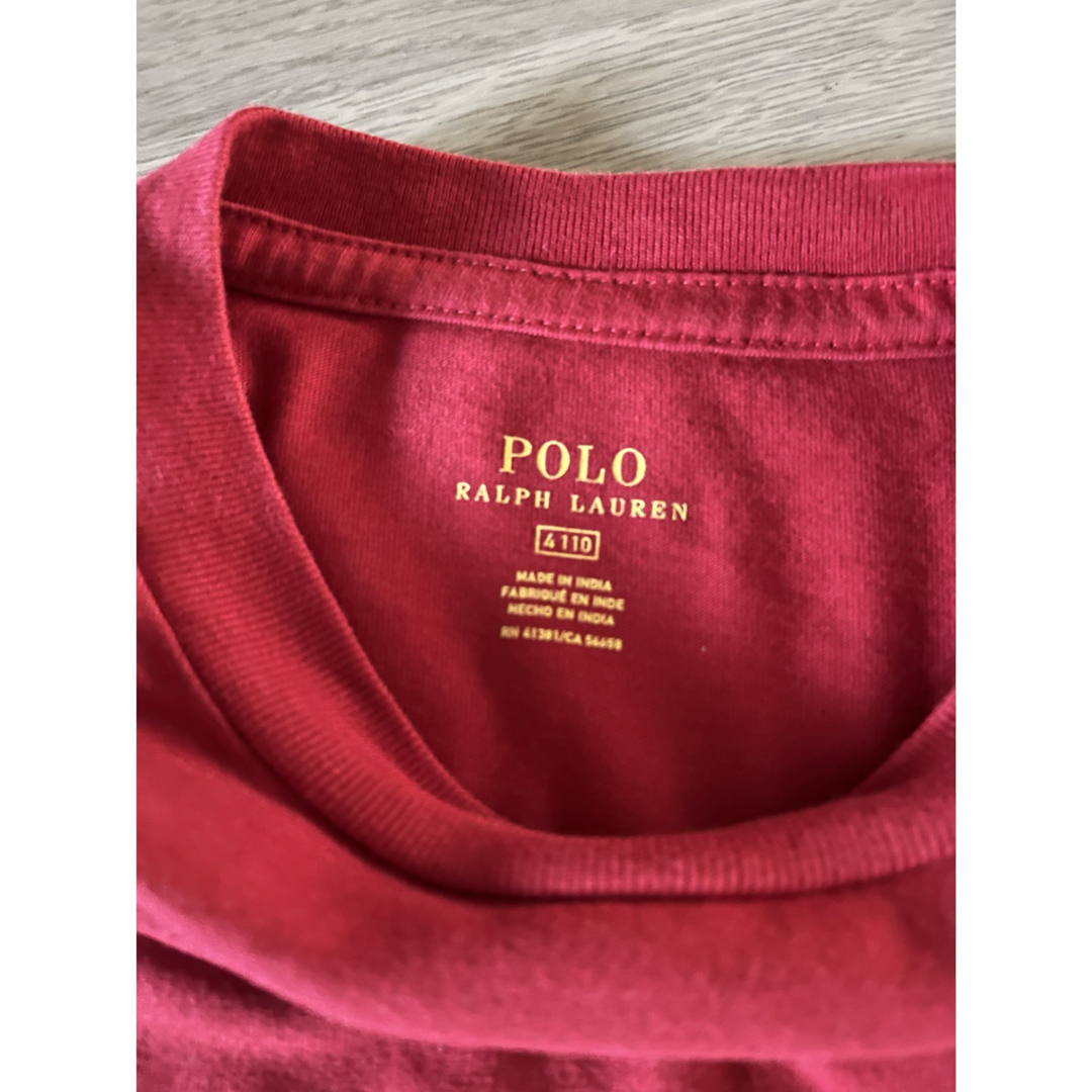 Ralph Lauren(ラルフローレン)のラルフローレン Tシャツ　3枚セット　110サイズ　美品 キッズ/ベビー/マタニティのキッズ服男の子用(90cm~)(Tシャツ/カットソー)の商品写真