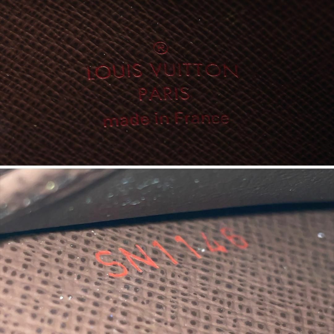 LOUIS VUITTON(ルイヴィトン)の美品✨ ルイヴィトン ダミエ ジッピー コインパース コインケース ブラウン メンズのファッション小物(コインケース/小銭入れ)の商品写真