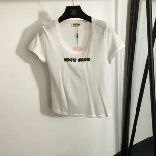 miumiu - MIUMIU夏の半袖ですミュウミュウ美品tシャツです