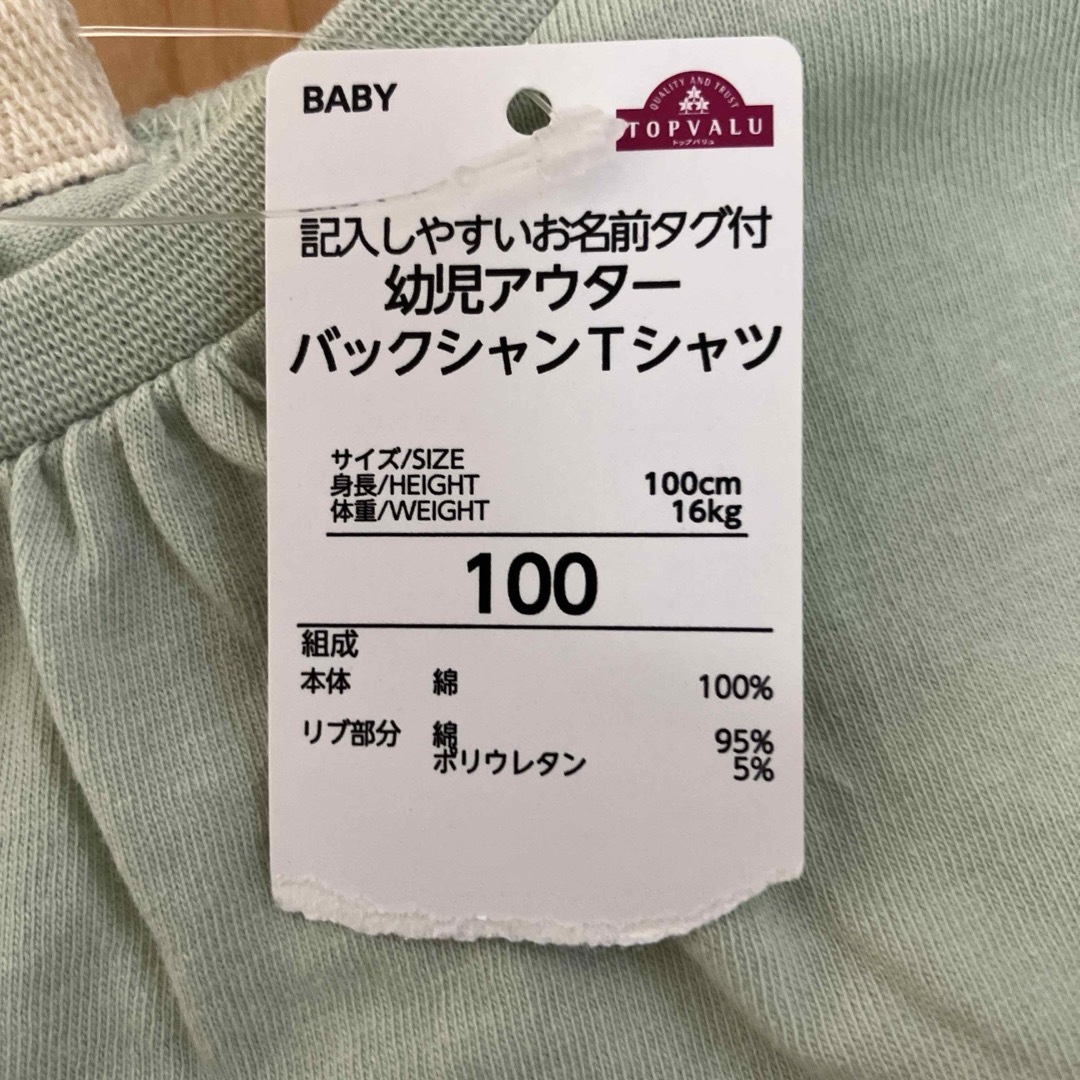 100 半袖Tシャツ Tシャツ キッズ/ベビー/マタニティのキッズ服女の子用(90cm~)(Tシャツ/カットソー)の商品写真