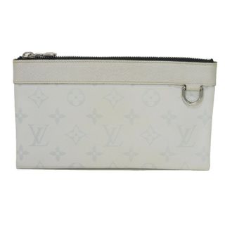 ルイヴィトン(LOUIS VUITTON)のLOUIS VUITTON ルイ・ヴィトン ポシェット ディスカバリー PM LVロゴ フラワー ブロン ホワイト カードケース ロゴ エンボス タイガラマ モノグラム アンタークティカ ポーチ M30279(その他)