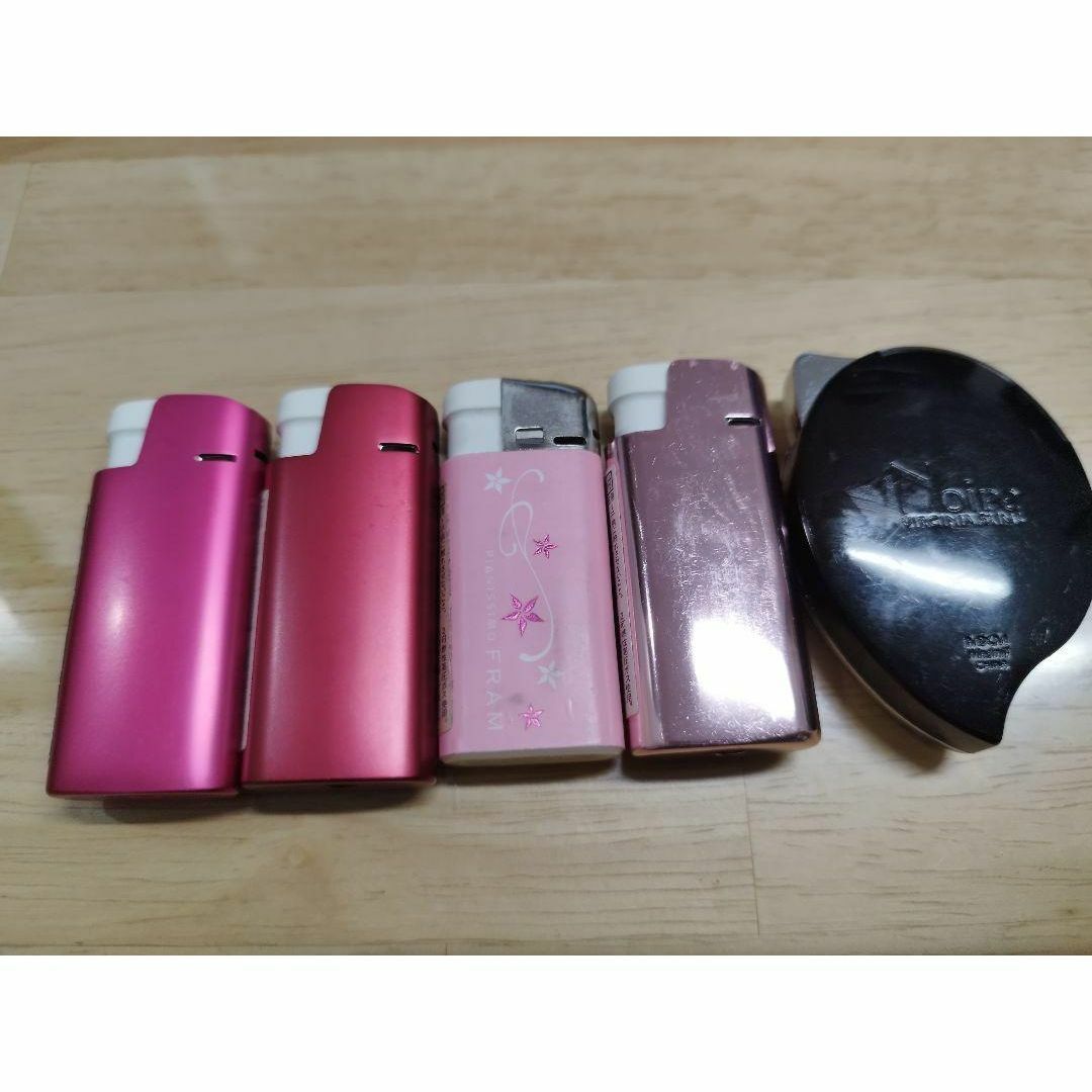 ライター　5個セット スマホ/家電/カメラの生活家電(その他)の商品写真