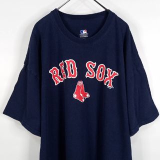 メジャーリーグベースボール(MLB)のMLB　プリント　Tシャツ　半袖　ビッグロゴ　ゲームシャツ　ネイビー　XXL(Tシャツ/カットソー(半袖/袖なし))