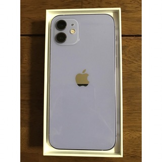 アップル(Apple)のiPhone 12 64GB パープル SIMフリー【美品】(スマートフォン本体)