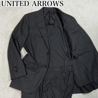 ユナイテッドアローズ(UNITED ARROWS)のユナイテッドアローズ　スーツ　ストライプ　メンズ　ビジネス　46 M グレー(その他)