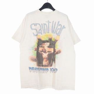 アザー(other)のセントマイケル 24SS プリントTシャツ カットソー 半袖 M ホワイト(Tシャツ/カットソー(半袖/袖なし))