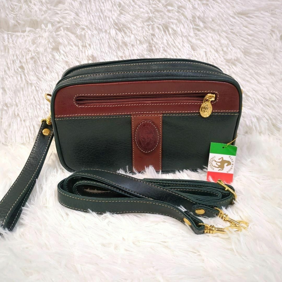 SANT MARIO'S 未使用レベル 2way ショルダーバッグ セカンド 鞄 メンズのバッグ(ショルダーバッグ)の商品写真