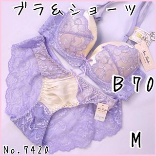 ブラジャーショーツセットＢ70    No.7420(ブラ&ショーツセット)