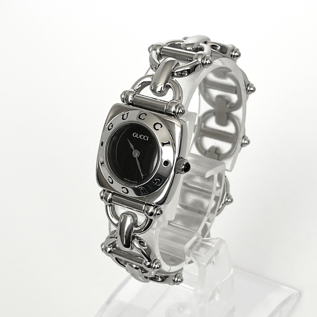 Gucci(グッチ)のグッチ GUCCI 6400L レディース腕時計 磨き済み 電池新品 s1694 レディースのファッション小物(腕時計)の商品写真