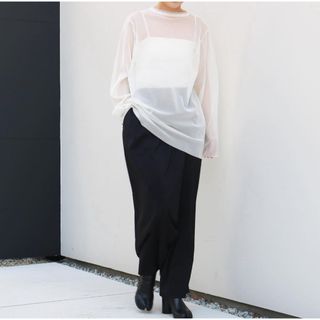 TODAYFUL - aere net tulle cut&sew -made in Japan 