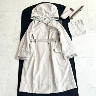 エスマックスマーラ('S Max Mara)の'S MaxMara フード付き リバーシブルロングコート 付属装飾付き 38(トレンチコート)