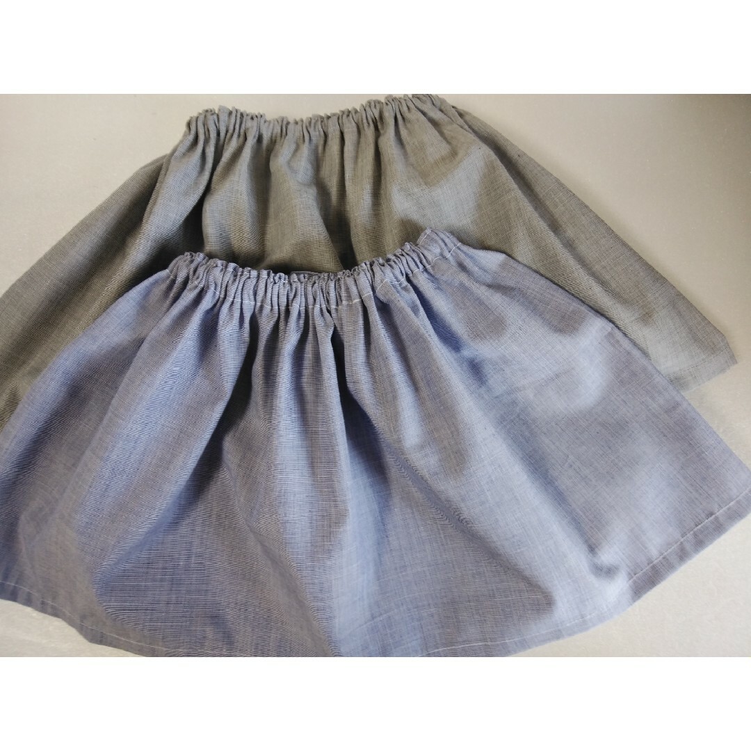 キッズ  フレア  ゴムスカート  2点セット  4歳～5歳 キッズ/ベビー/マタニティのキッズ服女の子用(90cm~)(スカート)の商品写真