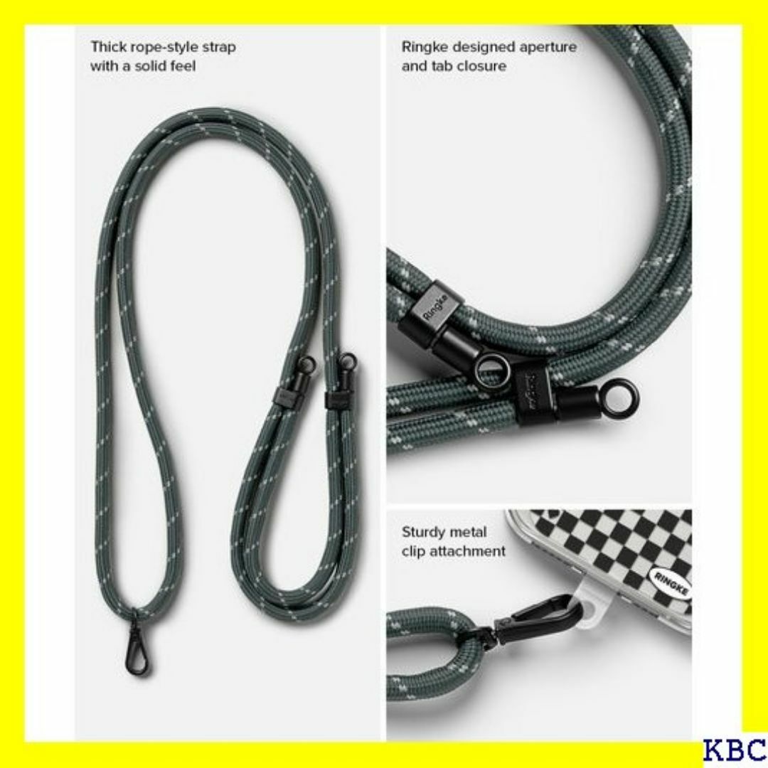 ☆ Ringke STRAP HOLDER LINK スト /White 288 スマホ/家電/カメラのスマホ/家電/カメラ その他(その他)の商品写真