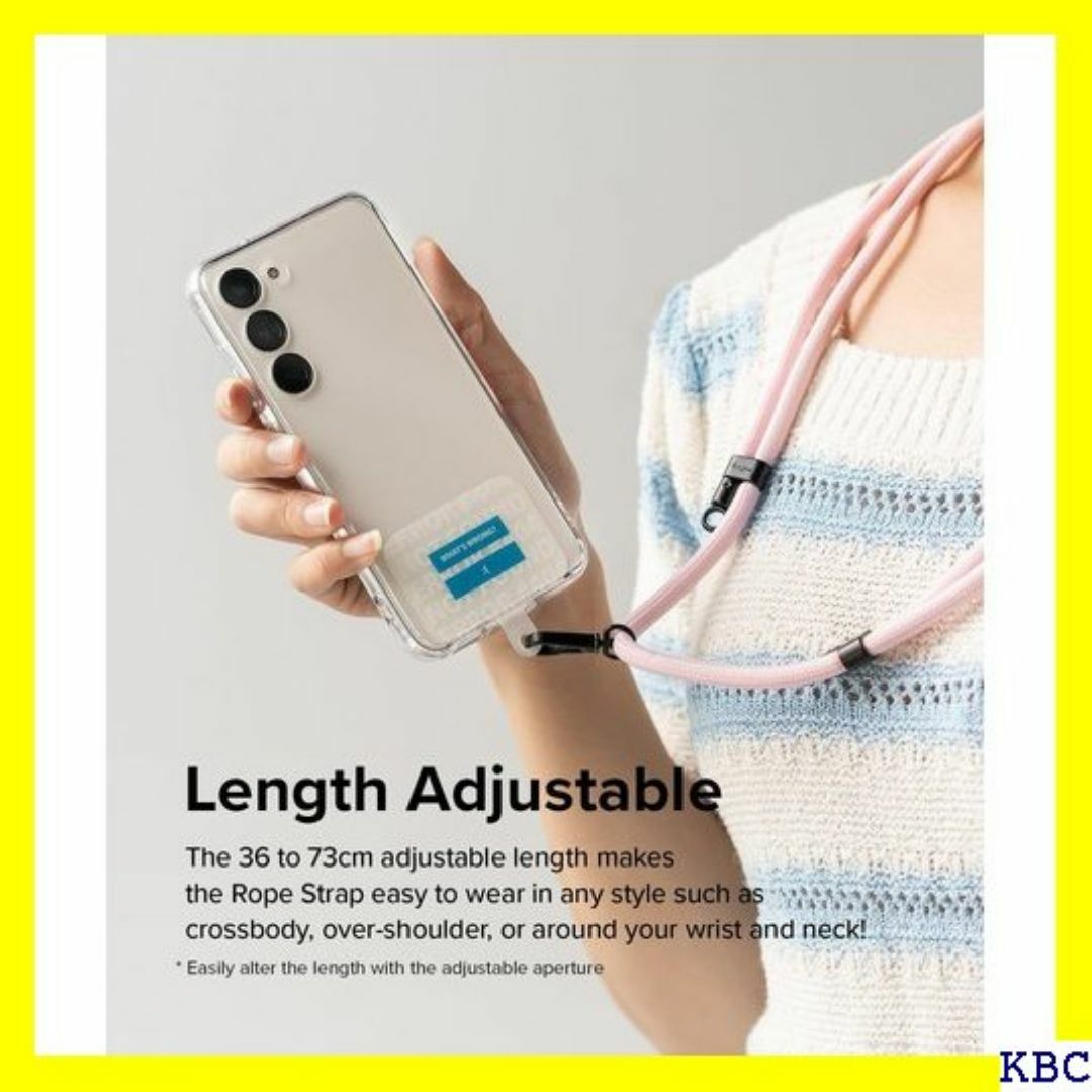 ☆ Ringke STRAP HOLDER LINK スト /White 288 スマホ/家電/カメラのスマホ/家電/カメラ その他(その他)の商品写真