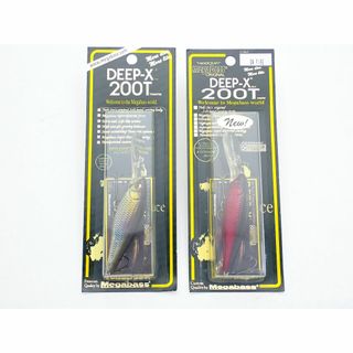 Megabass - メガバス DEEP-X 200T 2個 megabass 