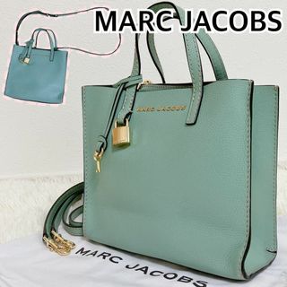 マークジェイコブス(MARC JACOBS)の美品 マークジェイコブス グラインド トート バッグ 南京錠 レザー 2way(トートバッグ)