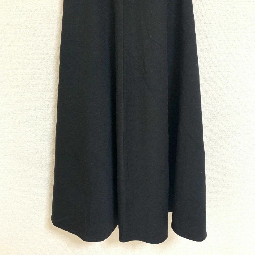 神戸レタス(コウベレタス)の神戸レタス　フレアスカート　M　ブラック　きれいめ　オフィスカジュアル　ポリ レディースのスカート(ロングスカート)の商品写真