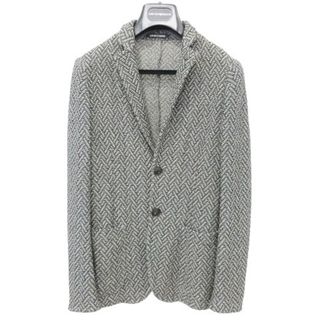 エンポリオアルマーニ(Emporio Armani)のエンポリオアルマーニ 21SS テーラード ジャケット ヘリンボーン柄 約S(テーラードジャケット)