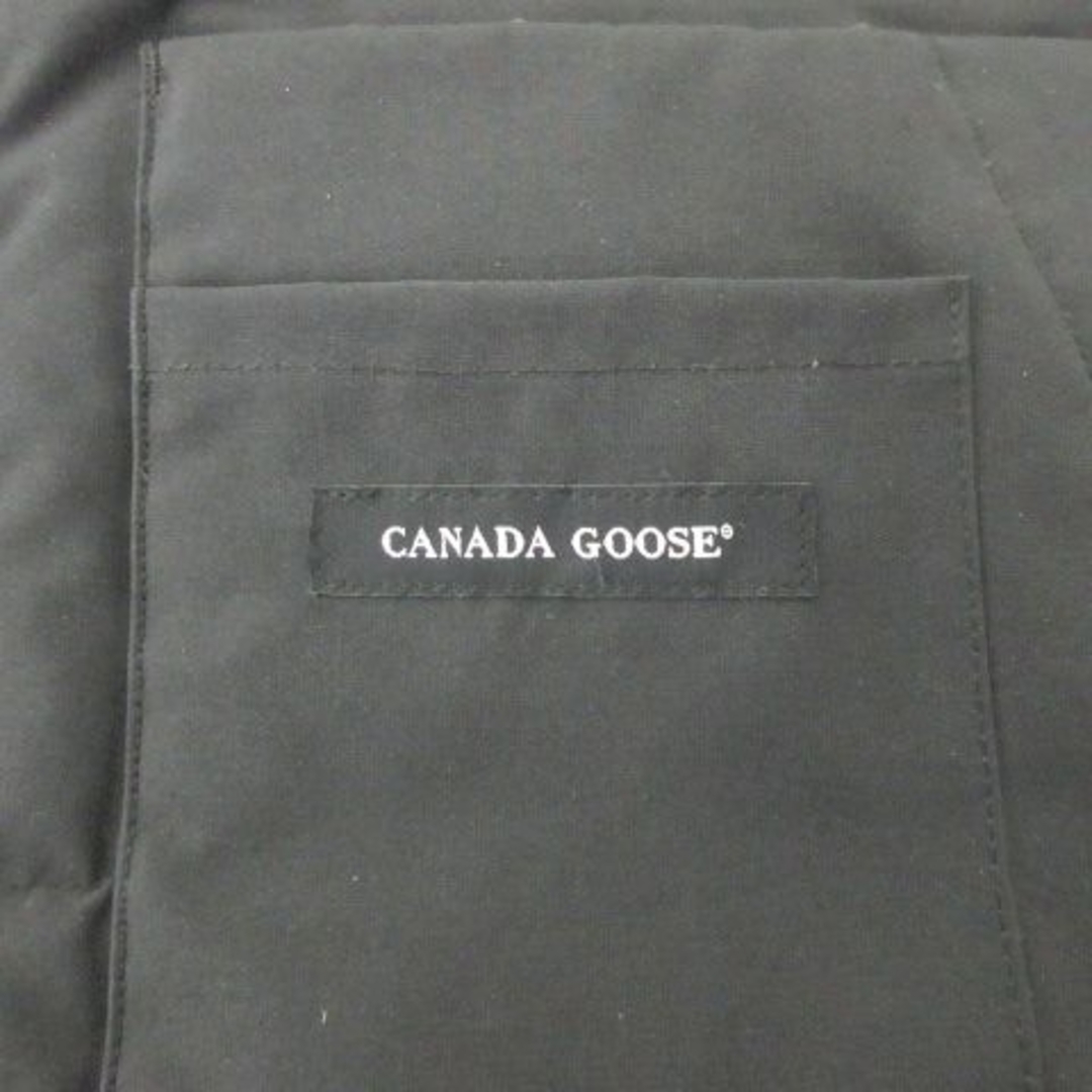 CANADA GOOSE(カナダグース)のカナダグース 4154M ダウン ベスト ロゴ ワンポイント 刺繍 厚手 M 黒 メンズのジャケット/アウター(ダウンベスト)の商品写真