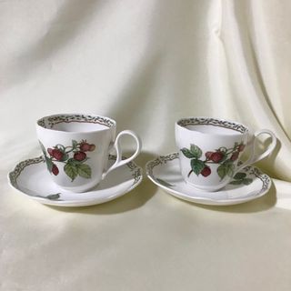 Noritake - ノリタケ　カップ＆ソーサー　2客　セット　未使用　ロイヤルオーチャード　9416