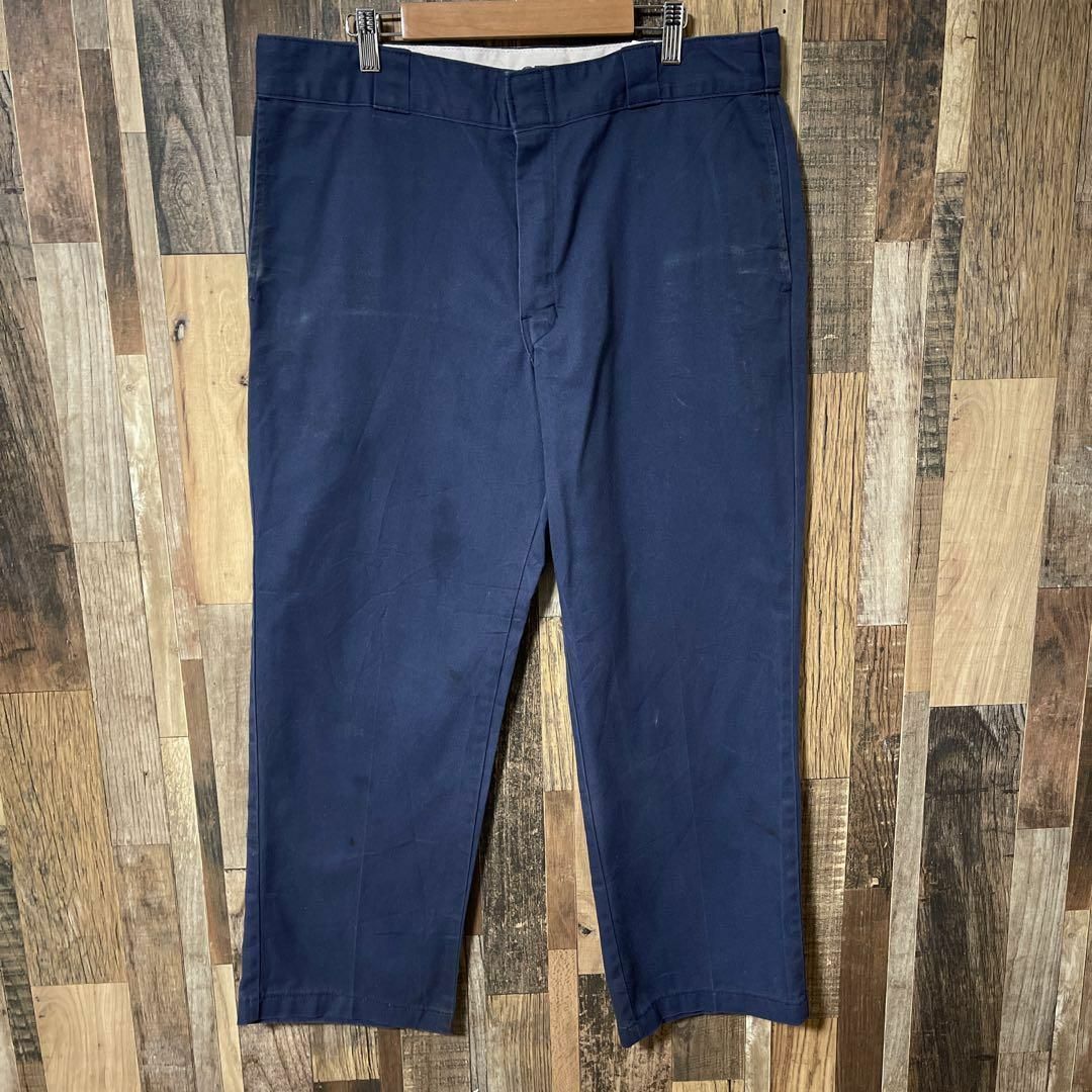 Dickies(ディッキーズ)のディッキーズ ワーク ネイビー メンズ XL 36 パンツ USA古着 90s メンズのパンツ(ワークパンツ/カーゴパンツ)の商品写真