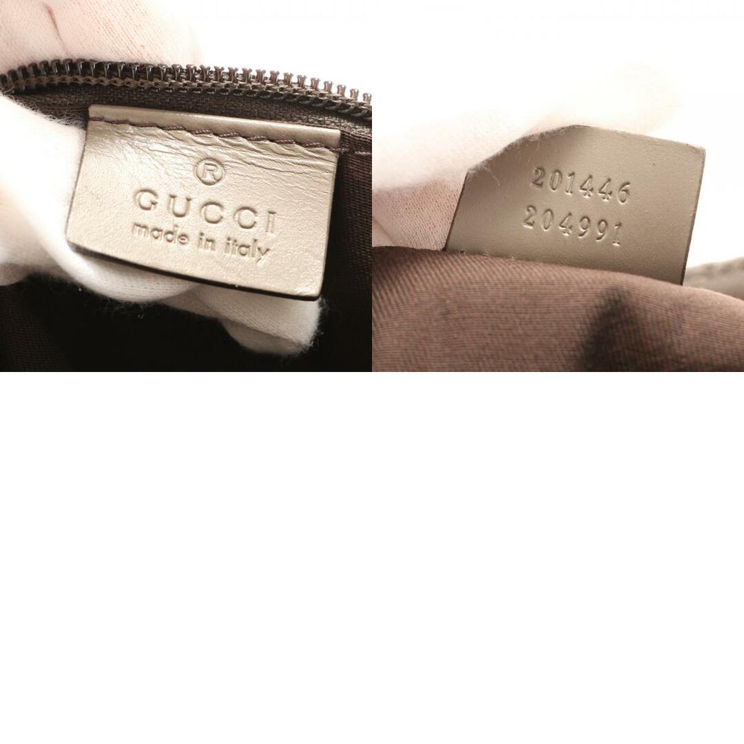 Gucci(グッチ)の極美品 グッチ ディアマンテ 201446 204991 レザー ショルダーバッグ 斜め掛け メッセンジャー 通勤 本革 グレー メンズ EEM AA7-9 メンズのバッグ(ショルダーバッグ)の商品写真