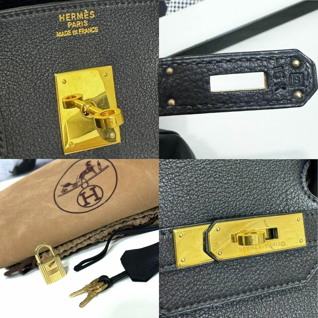 Hermes(エルメス)のHERMES エルメス バーキン35 トゴ ブルーインディゴ レディースのバッグ(ハンドバッグ)の商品写真