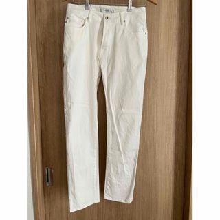 メンズメルローズ(MEN'S MELROSE)のMEN'S MELROSE チノパン ホワイト 73cm(チノパン)