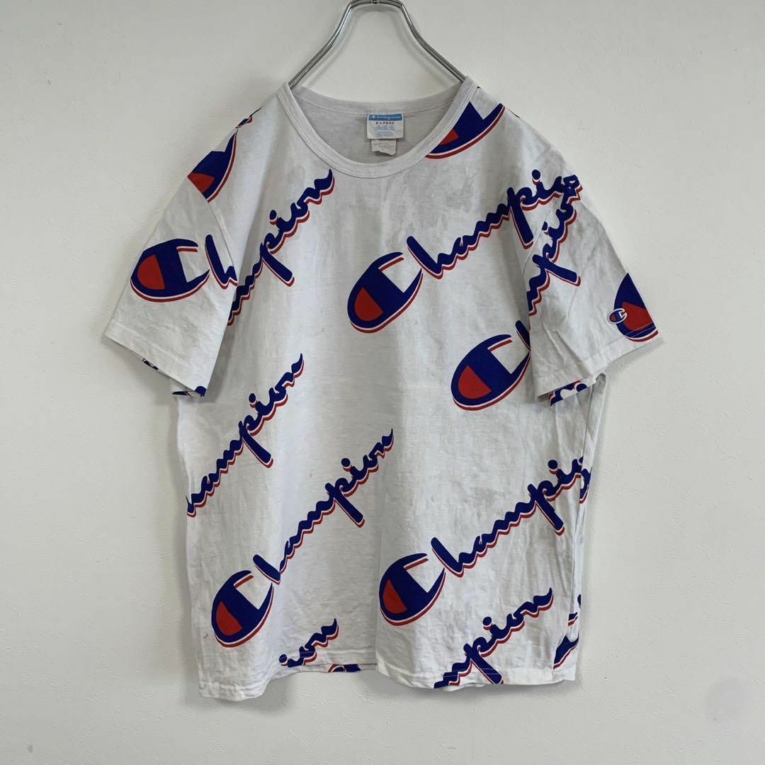 Champion(チャンピオン)のchampion 半袖 プリント Tシャツ XLサイズ メンズのトップス(Tシャツ/カットソー(半袖/袖なし))の商品写真